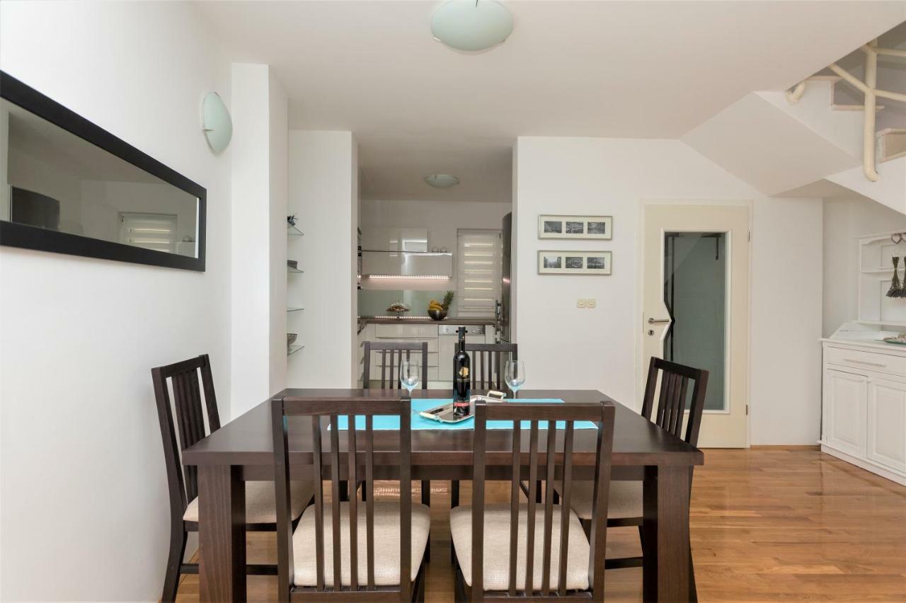 דירות מאקרסקה Andor - Lux, Two Beautiful Terraces With Sea & Sunset View מראה חיצוני תמונה